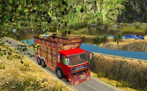 Hill Cargo Truck Driving Game screenshot 3