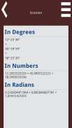 Degrees Calculator screenshot 1