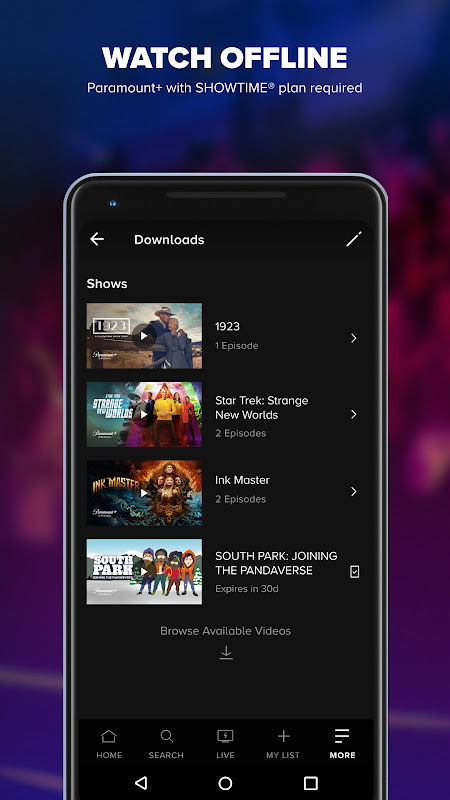 Cbs full episodes hot sale and live tv apk