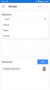 Blocker - Silent Unknown Call screenshot 0