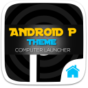 P Theme for Android™ P 9.0 Style Launcher Icon