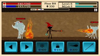 The Wizard - Stickman 2mb Games screenshot 4