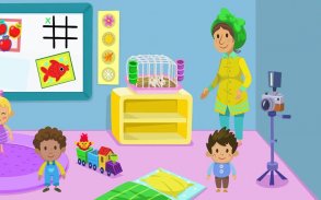 Kiddos в детском саду - бесплатные игры для детей screenshot 8
