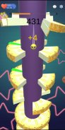 Pineapple Helix Crush - Tower Helix Jump screenshot 1