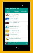 Radio Emisoras de Argentina AM screenshot 14