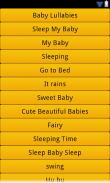 Lullabies and Sleeping Musics screenshot 3