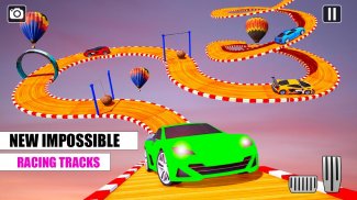 مجنون ميجا المنحدر سيارة سباق - سيارة ألعاب 2020 screenshot 3