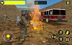 Firefighter School 3D: Fireman Rescue Hero Game screenshot 12