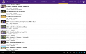 LSU Shreveport Athletics screenshot 1