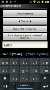 Welsh Keyboard Plugin screenshot 0