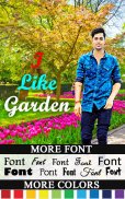 Garden photo editor and frames screenshot 9