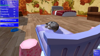 Cute Pocket Cat 3D screenshot 1