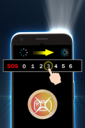 Extreme flashlight compass screenshot 1