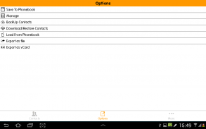 eContacts : Phonebook Backup screenshot 4