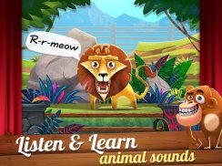 Aprender zoo animales sonidos screenshot 5