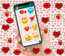 🥰Stickers of love for whatsapp - WAStickerApps💖 screenshot 4