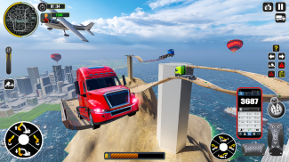 Entrega caminhão simulador: extremo empilhadeira screenshot 0