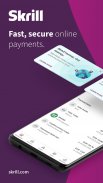Skrill - Fast, secure online payments screenshot 1
