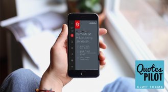 QuotesPilot Free for KLWP screenshot 4