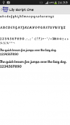Script Fonts for FlipFont screenshot 2