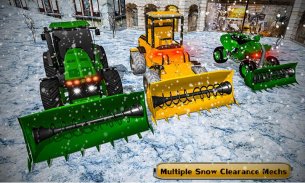 Snow Plow Snow Excavator Sim screenshot 4