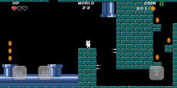 Cat syobon:2019/8 bit action platformer screenshot 4