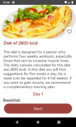 Diets to gain weight screenshot 4