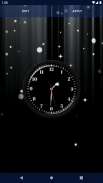 Black HD Clocks Live Wallpaper screenshot 7