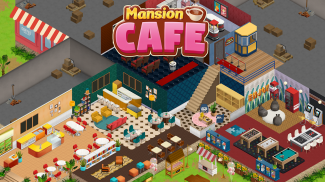 Fancy Cafe - 装饰和餐厅游戏 screenshot 1