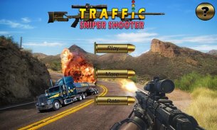 Sniper Verkehr Hunter Spiel screenshot 0