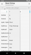 Einkaufsliste denkst-du-daran screenshot 1