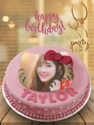 Name Photo On Birthday Cake screenshot 1