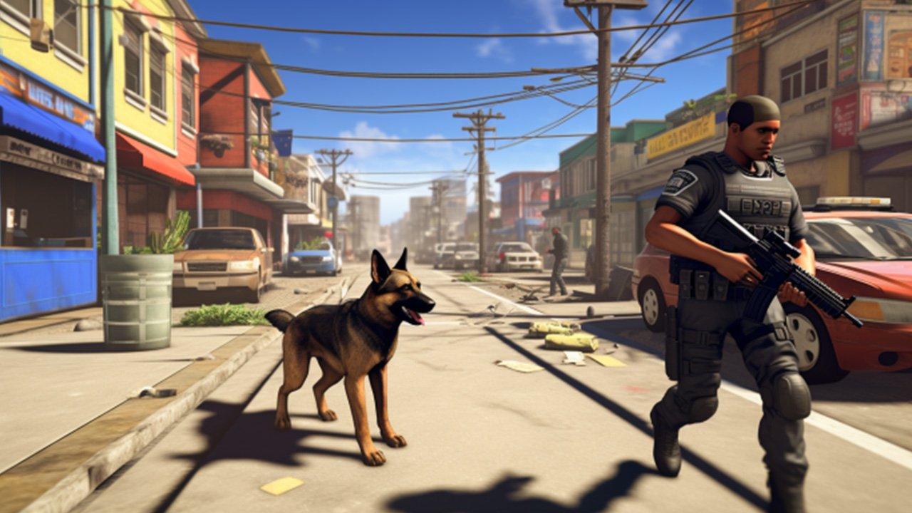 US Police Dog High School Duty Simulator - Загрузить APK для Android |  Aptoide