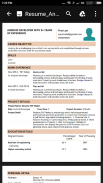 Resume PDF Maker / CV Builder screenshot 9