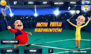 Motu Patlu Badminton screenshot 2