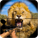 Animal Lion Sniper Hunter Icon