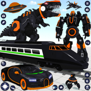 Dino Transform Robot Car Game screenshot 8