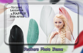 Feathers photo Frames screenshot 1