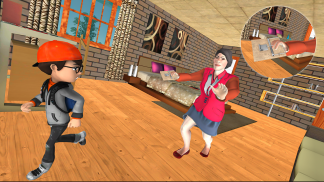 Crazy Scary school Teacher 3D - Evil Teacher screenshot 0