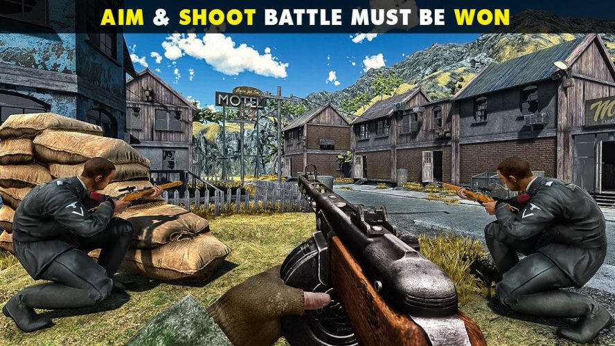 Us Commando Gun Strike Free Shooting Games 5 1 Download Android Apk Aptoide - ww2 shooter roblox