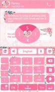 Honey Valentine Keyboard Theme screenshot 3