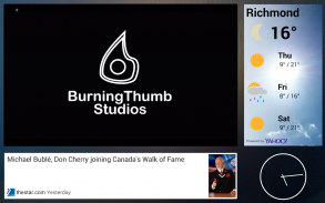 Video Kiosk Weather Widget screenshot 5