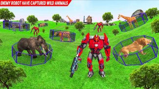Multi Robot Animal Rescue Game screenshot 0