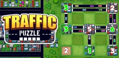 Traffic puzzle game Linky