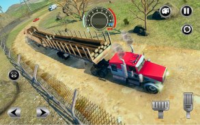 Road Train Truck Driving Sim: Long Trailer Cargo screenshot 5