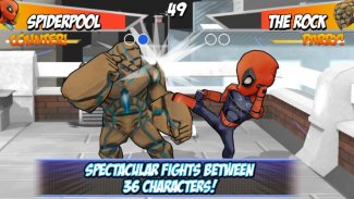 Juego de Lucha Super Heroes 2 screenshot 0