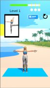 Yoga Couples poseing Game screenshot 1