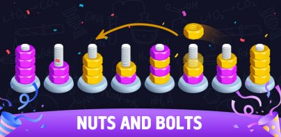Sort puzzle - Nuts and Bolts