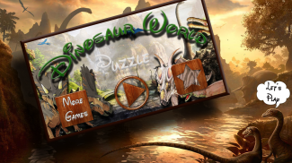 Dinosaurs Puzzles World screenshot 0