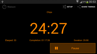 Watson Multi Stopwatch Timer screenshot 2
